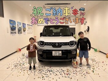 【クロスビー】ご納車おめでとうございます